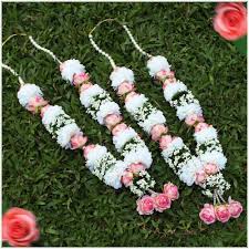 Pink Bridal Rose Garland
